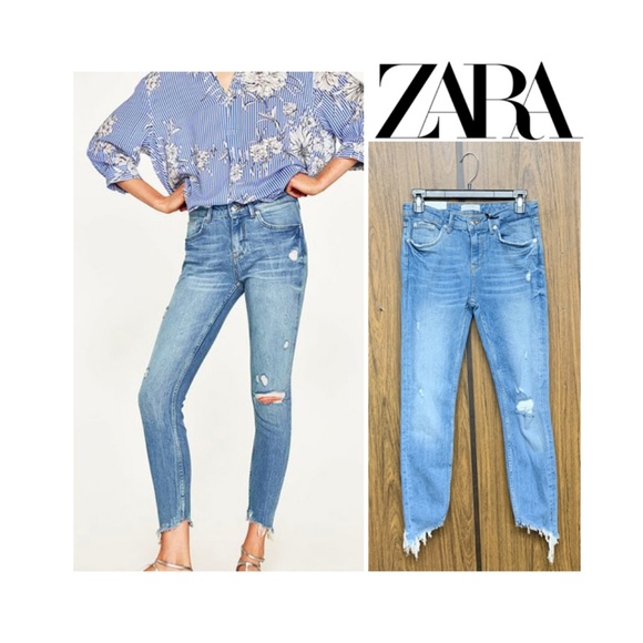 zara trafaluc denim collection